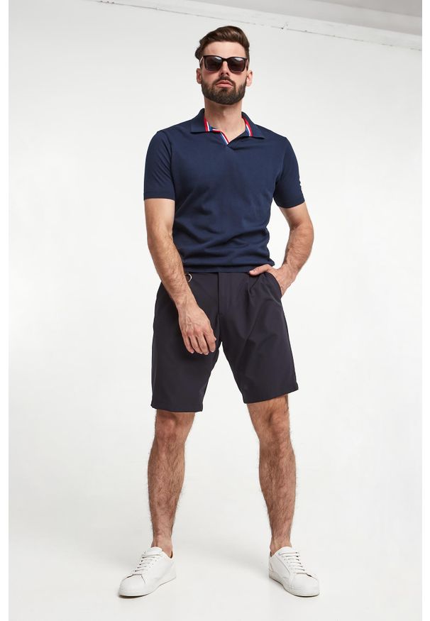 PAUL & SHARK - Polo męskie dzianinowe PAUL&SHARK. Typ kołnierza: polo. Materiał: dzianina
