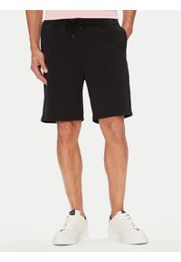 GANT - Gant Szorty sportowe 2825122T Czarny Regular Fit. Kolor: czarny. Materiał: bawełna. Styl: sportowy