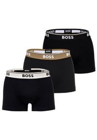 BOSS Komplet 3 par bokserek 50531684 Czarny. Kolor: czarny. Materiał: bawełna