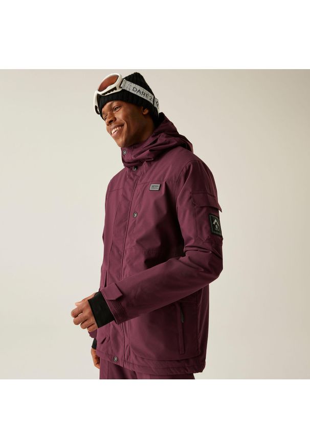 DARE 2B - Kurtka narciarska męska z membraną Twin Tip Dare 2b. Kolor: fioletowy. Materiał: tkanina. Sezon: zima. Sport: narciarstwo