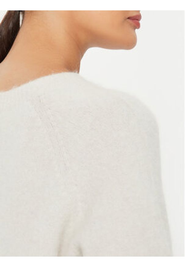 Kontatto Sweter 3M0229 Écru Relaxed Fit. Materiał: syntetyk