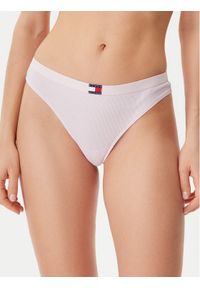 TOMMY HILFIGER - Tommy Hilfiger Komplet 3 par stringów UW0UW05641 Kolorowy. Materiał: bawełna. Wzór: kolorowy