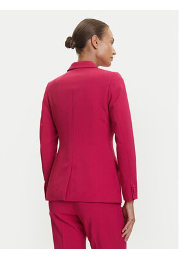 Tatuum Marynarka Lonesa 1 T2507.024 Różowy Slim Fit. Kolor: różowy. Materiał: syntetyk