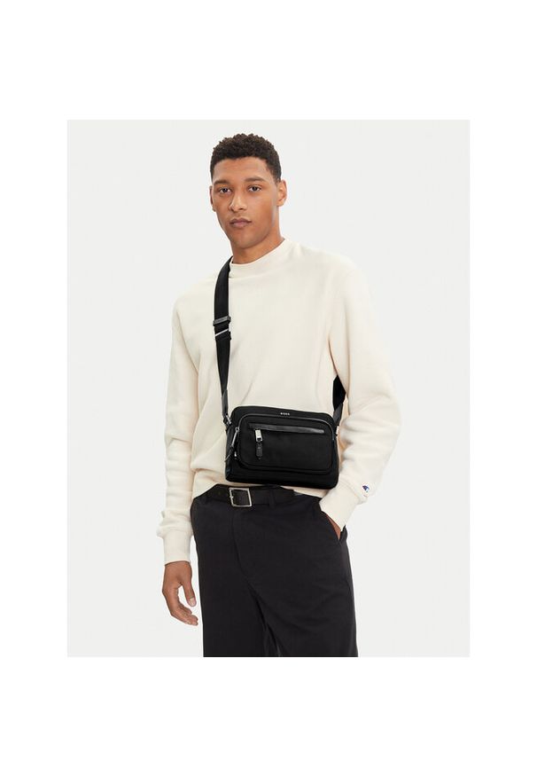 Saszetka BOSS. Kolor: czarny