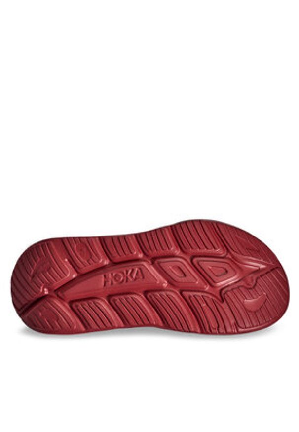 HOKA - Hoka Klapki Ora Recovery Slide 3 1135061 Czerwony. Kolor: czerwony. Materiał: syntetyk