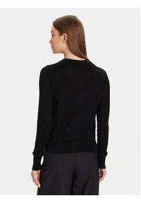 Calvin Klein Sweter LV044D370G Czarny Regular Fit. Kolor: czarny. Materiał: syntetyk #3