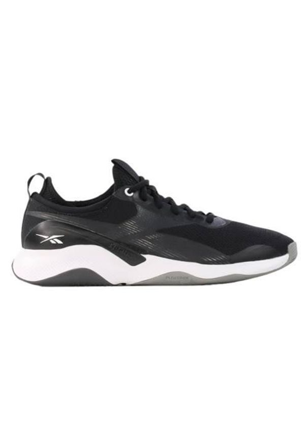 Buty do chodzenia męskie Reebok Hiit TR 20. Zapięcie: sznurówki. Kolor: czarny. Materiał: materiał, syntetyk. Szerokość cholewki: normalna. Sport: turystyka piesza
