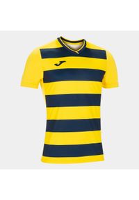 Koszulka do piłki nożnej męska Joma Europa IV. Kolor: wielokolorowy, niebieski, żółty. Sport: piłka nożna #1