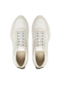 BOSS Sneakersy Jonah 50548782 Beżowy. Kolor: beżowy. Materiał: skóra