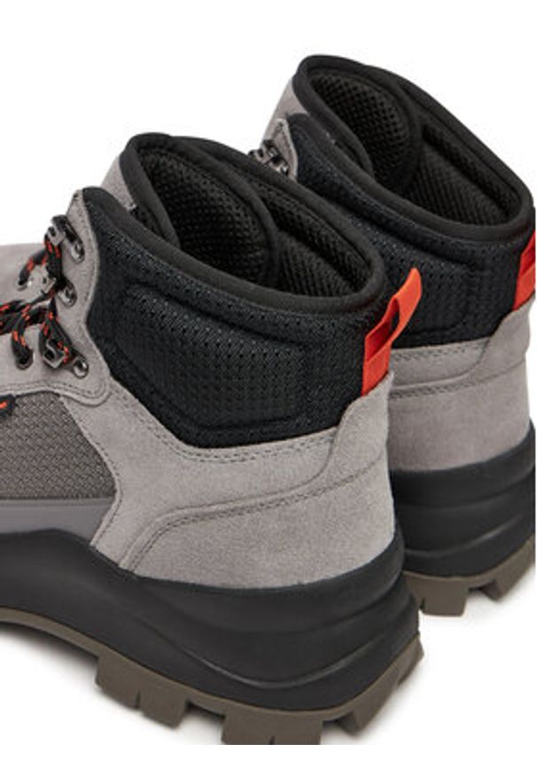 Tommy Jeans Trekkingi Tjm Hybrid Boot EM0EM01633 Szary. Kolor: szary. Materiał: zamsz, skóra. Sport: turystyka piesza