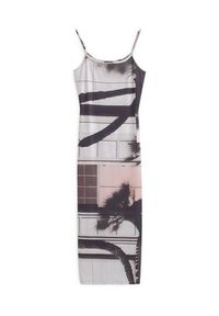 Desigual Sukienka letnia 25SWVK56 Kolorowy Regular Fit. Materiał: syntetyk. Wzór: kolorowy. Sezon: lato #5