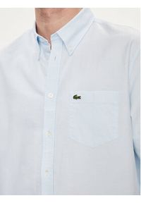 Lacoste Koszula CH1911 Biały Regular Fit. Kolor: biały. Materiał: bawełna #3