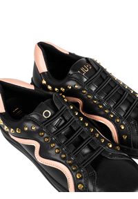 Liu Jo - Liu-Jo Sneakersy | B69003 P0102 | Kobieta | Czarny. Kolor: czarny. Materiał: skóra ekologiczna. Wzór: aplikacja #3