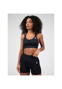 GORILLA WEAR - Whitney Bezszwowe Biustonosz sportowy - Czarny. Kolor: czarny. Sport: fitness #1