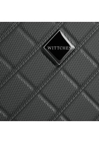 Wittchen - zestaw walizek z ABS-u z deseniem. Kolor: czarny, szary, wielokolorowy. Materiał: guma #7