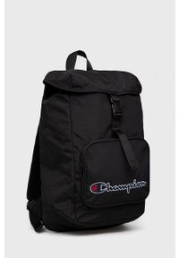 Champion plecak 805462 kolor czarny duży z aplikacją. Kolor: czarny. Wzór: aplikacja #4