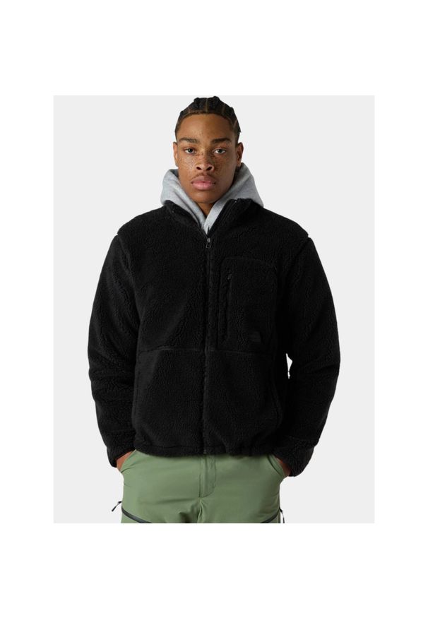 Sweter Męski The North Face M Extreme Pile 2 Fz. Kolor: czarny. Materiał: polar. Sport: turystyka piesza