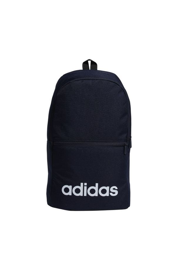 Adidas - Plecak szkolny ADIDAS granatowy GE5567 - 1size. Kolor: niebieski. Materiał: materiał, poliester. Styl: casual, sportowy