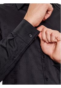 Hugo Koszula Kenno 50500965 Czarny Slim Fit. Kolor: czarny. Materiał: bawełna #5