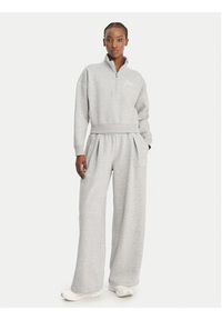 Under Armour Bluza Rival Fleece Script 6012292 Szary Regular Fit. Kolor: szary. Materiał: bawełna #2