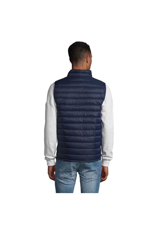 SOL'S - Męski Ocieplacz Na Ciało Wilson. Kolor: niebieski. Sport: turystyka piesza