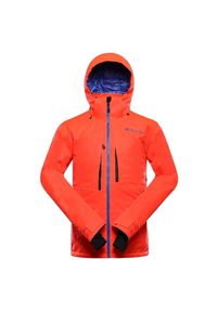 ALPINE PRO - Kurtka męska narciarska 20.000 Alpine Pro Reas 2. Kolor: czerwony. Sezon: zima. Sport: narciarstwo #1