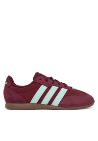Adidas - adidas Sneakersy Barreda Lo Shoes KJ4734 Bordowy. Kolor: czerwony. Materiał: skóra, zamsz #1