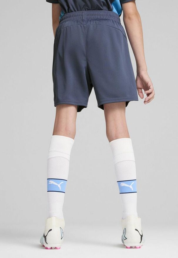 Puma - Spodenki treningowe dla dzieci Manchester City 2024/25. Kolor: niebieski