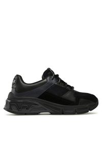 Emporio Armani Sneakersy X4X625 XN948 T424 Czarny. Kolor: czarny. Materiał: materiał #1