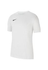 Nike - Męska Koszulka Park 20 DriFIT. Kolor: biały. Sport: turystyka piesza