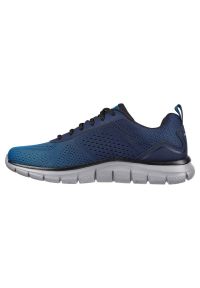 skechers - Buty Skechers Track Ripkent M 232399/NVBL niebieskie. Kolor: niebieski. Szerokość cholewki: normalna. Sport: fitness