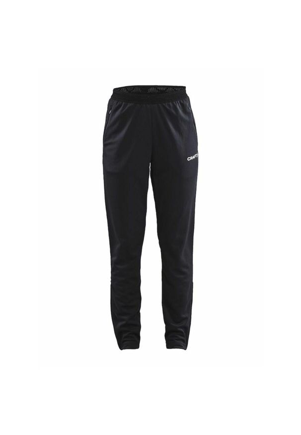 Spodnie damskie Craft Evolve. Kolor: czarny. Materiał: dresówka. Sport: fitness
