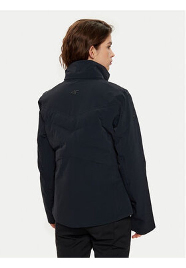 4f - 4F Kurtka narciarska 4FWAW24TTJAF584 Czarny Slim Fit. Kolor: czarny. Materiał: syntetyk. Sport: narciarstwo