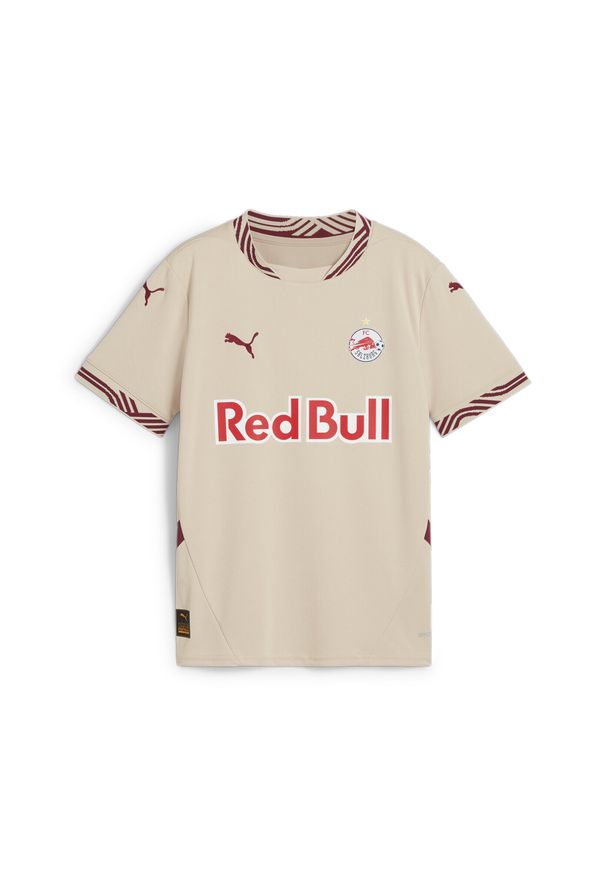 Puma - Młodzieżowa koszulka FC Red Bull Salzburg 24/25 International PUMA. Kolor: czerwony, beżowy, wielokolorowy