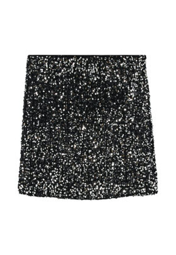 Vero Moda Spódnica mini Bella 10335704 Czarny Slim Fit. Kolor: czarny. Materiał: syntetyk