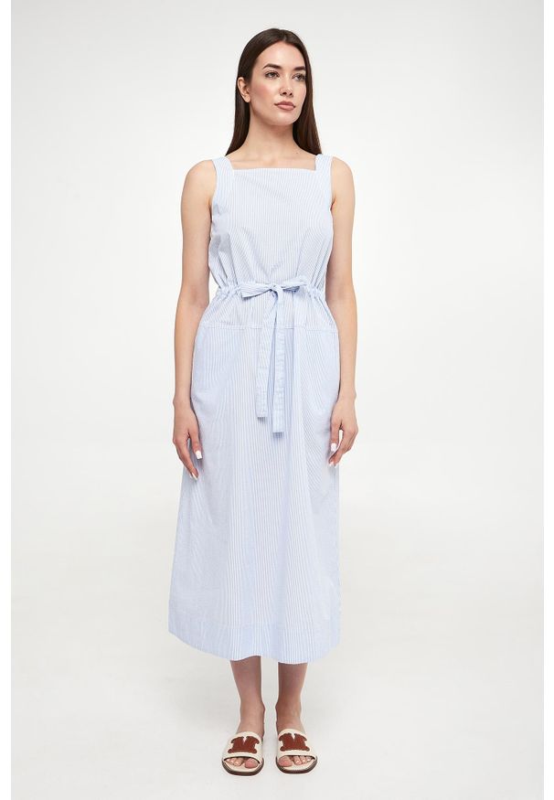 Max Mara Leisure - Sukienka w paski Panfilo MAX MARA LEISURE. Wzór: paski