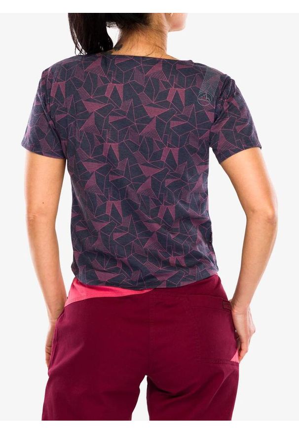 LA SPORTIVA - Koszulka wspinaczkowa damska La Sportiva Dimension T-Shirt. Kolor: fioletowy