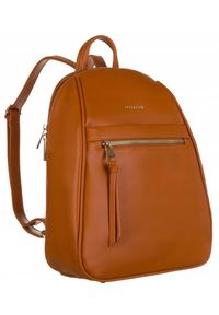 Plecak damski Peterson PTN PLEC-ALE-2 j. brązowy. Kolor: brązowy. Materiał: skóra ekologiczna #1