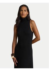 Lauren Ralph Lauren - LAUREN RALPH LAUREN Sukienka wieczorowa 200B23543001 Czarny Regular Fit. Kolor: czarny. Materiał: wiskoza. Styl: wizytowy #4