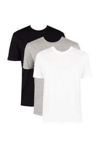 Champion T-Shirt "3-Pack" | 215965 | Mężczyzna | Czarny, Biały, Szary. Okazja: na co dzień. Kolor: biały, wielokolorowy, czarny, szary. Materiał: bawełna. Długość rękawa: krótki rękaw. Wzór: nadruk. Styl: casual, elegancki #3