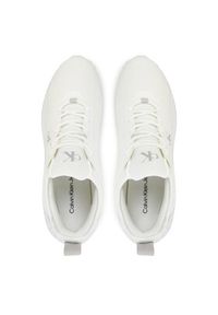 Calvin Klein Jeans Sneakersy Eva Runner Tech Ripstop YM0YM01203 Biały. Kolor: biały. Materiał: materiał #4