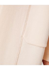 HEMISPHERE - Beżowe spodnie z wełny. Kolor: beżowy. Materiał: wełna #2