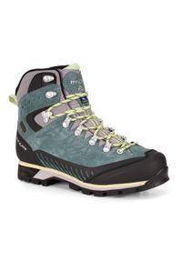 Buty trekkingowe damskie TREZETA Tornado W's z membraną WP. Kolor: czarny, zielony, wielokolorowy, żółty