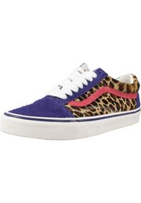 Vans - Buty VANS OLD SKOOL Nadruk zwierzęcy. Kolor: wielokolorowy. Materiał: tkanina. Wzór: nadruk, motyw zwierzęcy. Model: Vans Old Skool #1