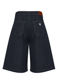 Guess Jeans Bermudy W6GDY5 D7971 Granatowy Bermuda Fit. Kolor: niebieski. Materiał: bawełna #5