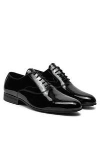 Calvin Klein Półbuty Oxford Pat HM0HM01600 Czarny. Kolor: czarny. Materiał: lakier, skóra #5