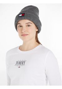 Tommy Jeans Czapka Tjw Soft Ready Beanie AW0AW15464 Szary. Kolor: szary. Materiał: syntetyk #2