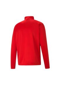 Puma - Męska Kurtka Treningowa TeamRISE. Kolor: czerwony