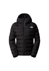 Kurtka turystyczna zimowa damska The North Face W Aconcagua 3 Hoodie. Kolor: czarny. Materiał: puch. Sezon: zima #1