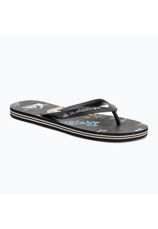 Japonki męskie Quiksilver Molokai Art 25. Kolor: czarny